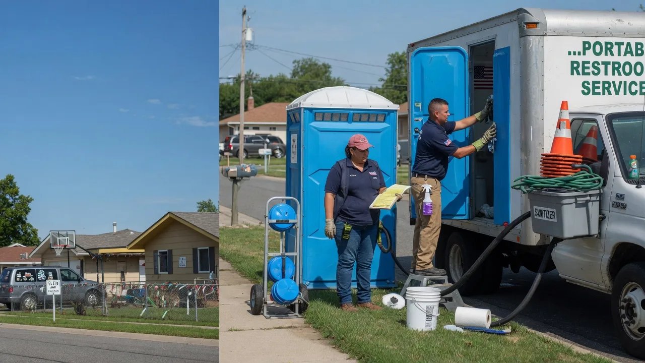 Portable Toilet Rental in Maringouin, LA near me